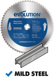 Cut-off saw blade, stainless steel Evolution5